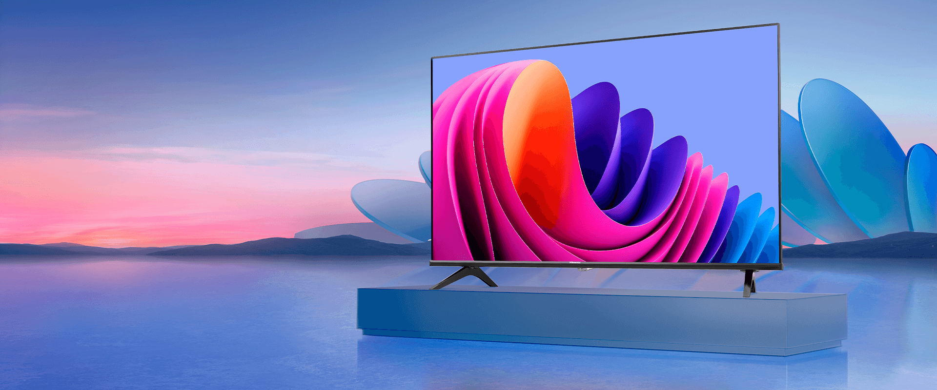 Imagem key visual da TV Hisense U7 Pro