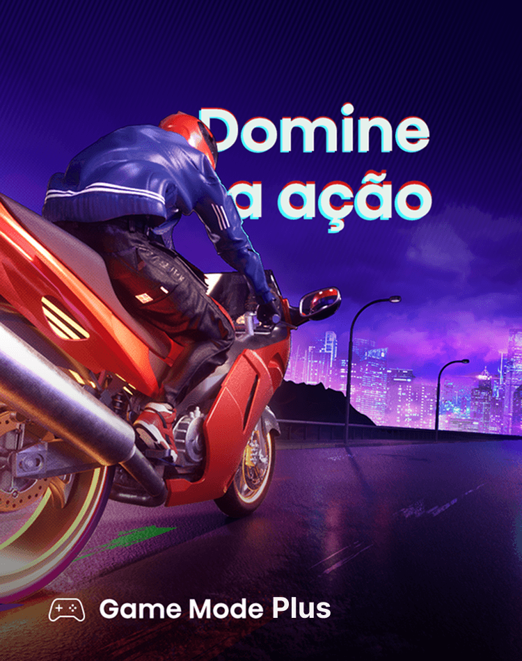 Imagem mostrando a alta taxa de atualização da TV, com 165Hz e VRR nativo