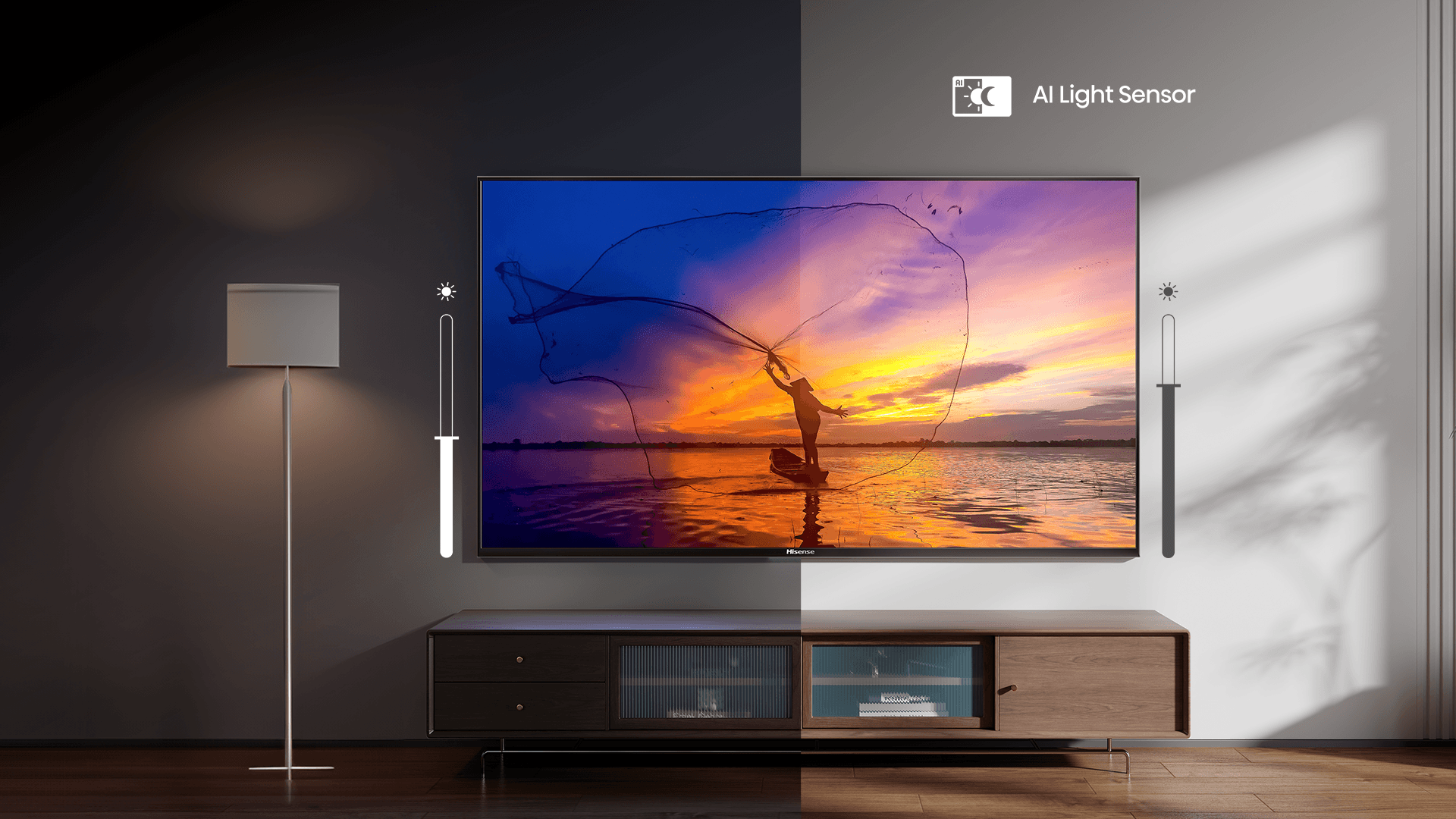Imagem da feature Mini-LED PRO, que comprova a qualidade do brilho e o contraste profundo