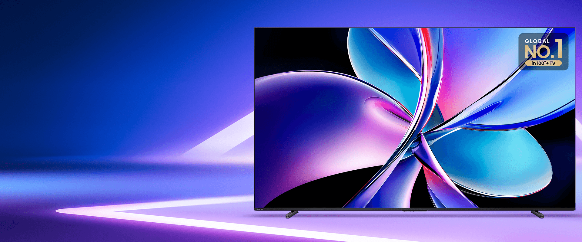 Imagem key visual da TV Hisense U7 Pro