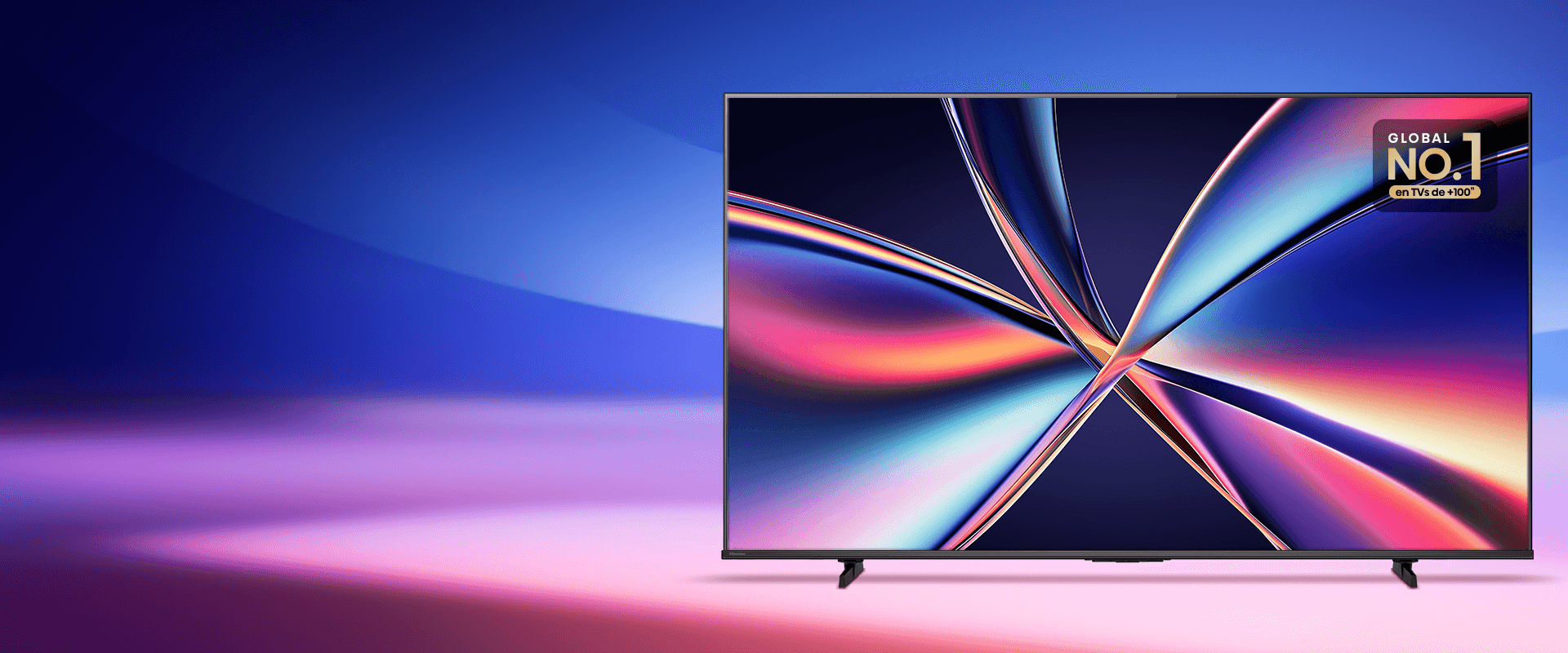 Imagem key visual da TV Hisense U7 Pro