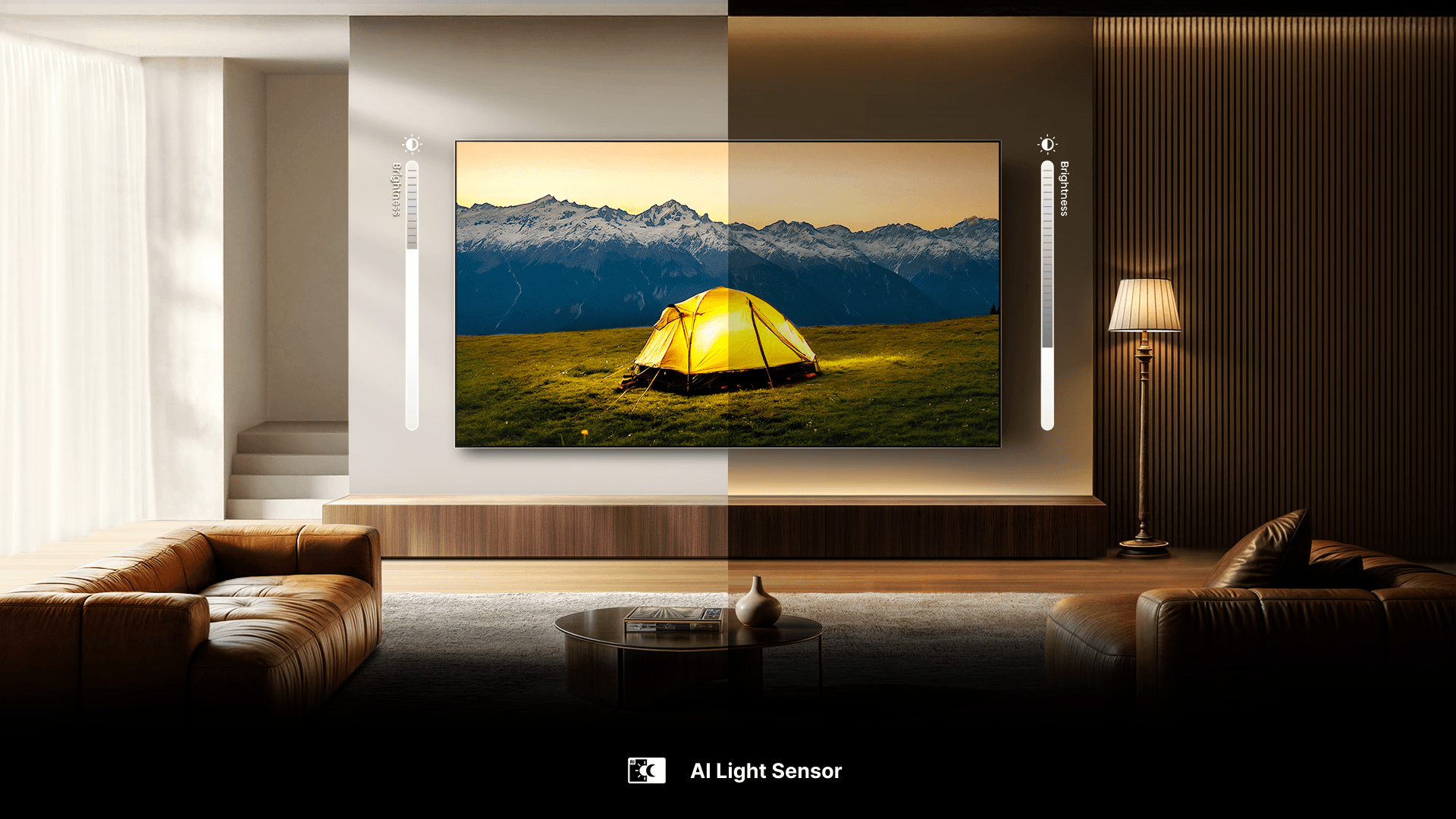 Imagem da feature Mini-LED PRO, que comprova a qualidade do brilho e o contraste profundo