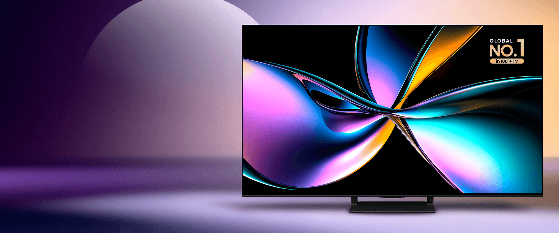 Imagem key visual da TV Hisense U7 Pro