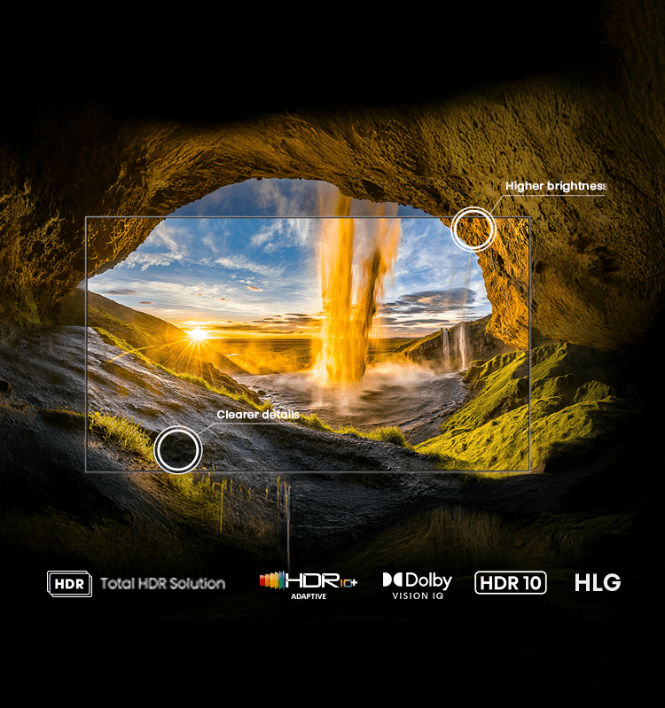 Imagem da feature HDR e Dolby Vision, para melhor qualidade de imagem